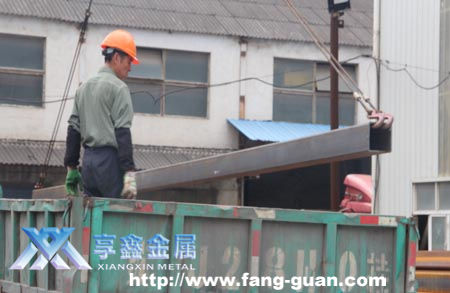 江西钢结构建筑工程公司在享鑫方管订购一批Q235方管