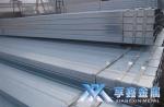 上海xx钢结构安装有限公司采购的镀锌无缝方管正在路程中